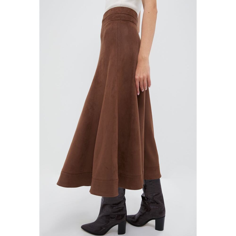 Tuckernuck Brown Midi Skirt - Picture 3 of 10